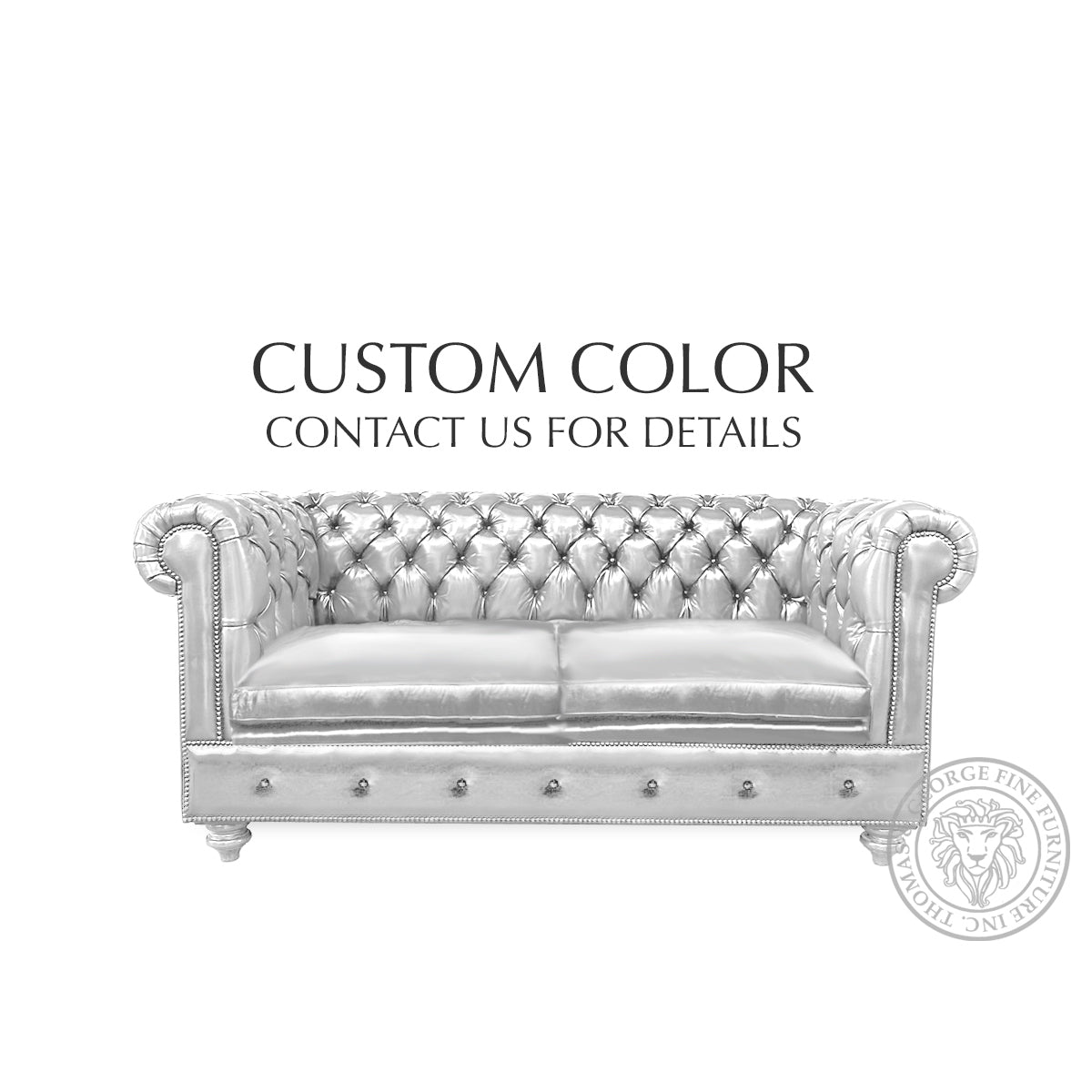 Classic Chesterfield 2.5-Seater Sofa (Loose Cushion)