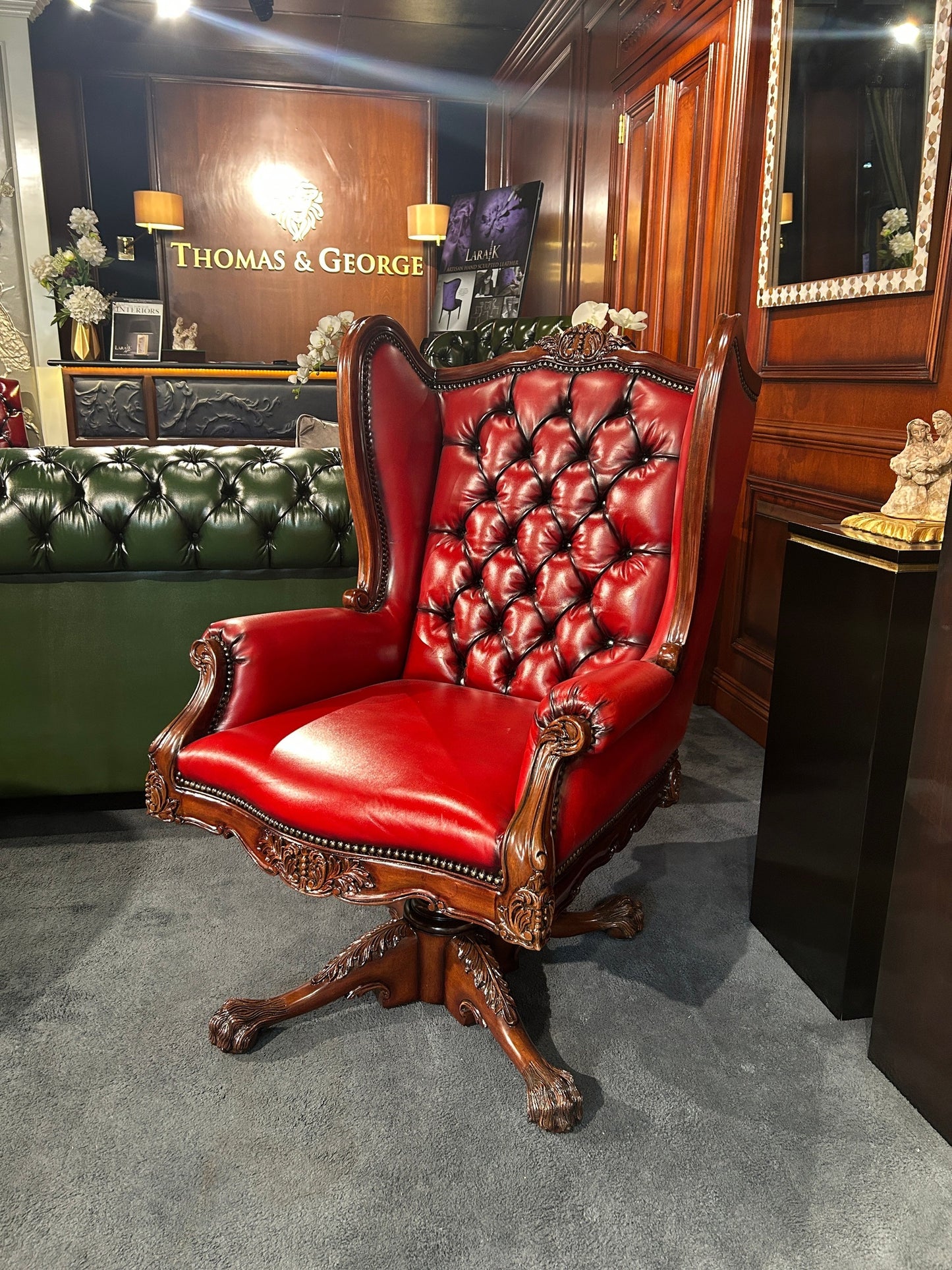Louis XV Office Swivel Chair (276)