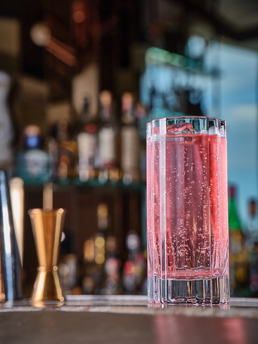 Modernism x Lara K. Crystal Collins Glasses - Highball | Water