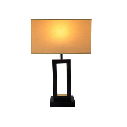 Monello Black Lip Shell & Gold Leaf Table Lamp