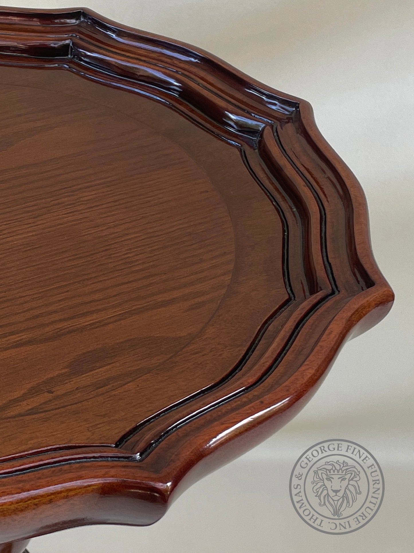 Georgian Pie Crust Wine Table
