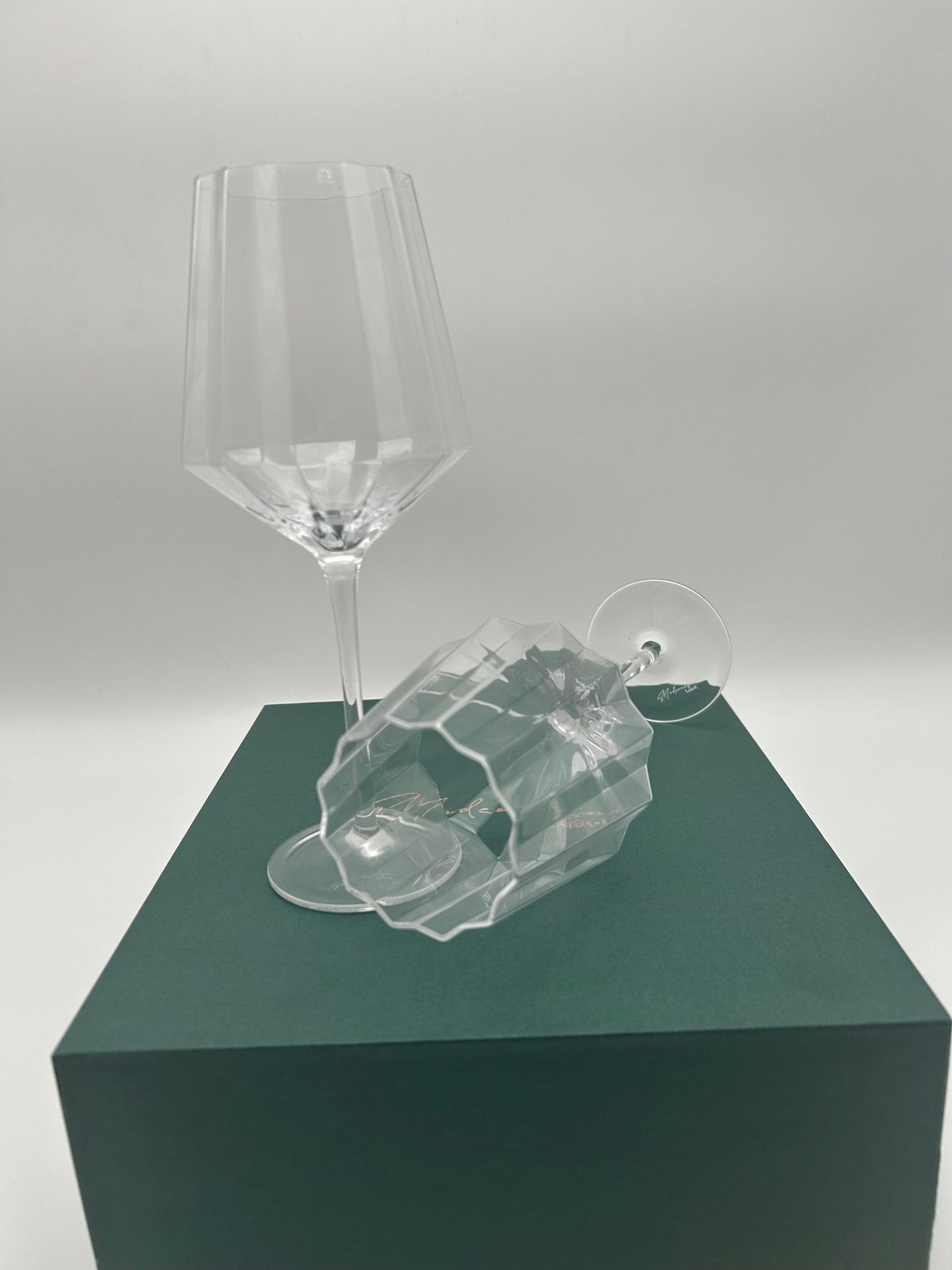 Modernism x Lara K. Crystal Red Wine | Water Glasses