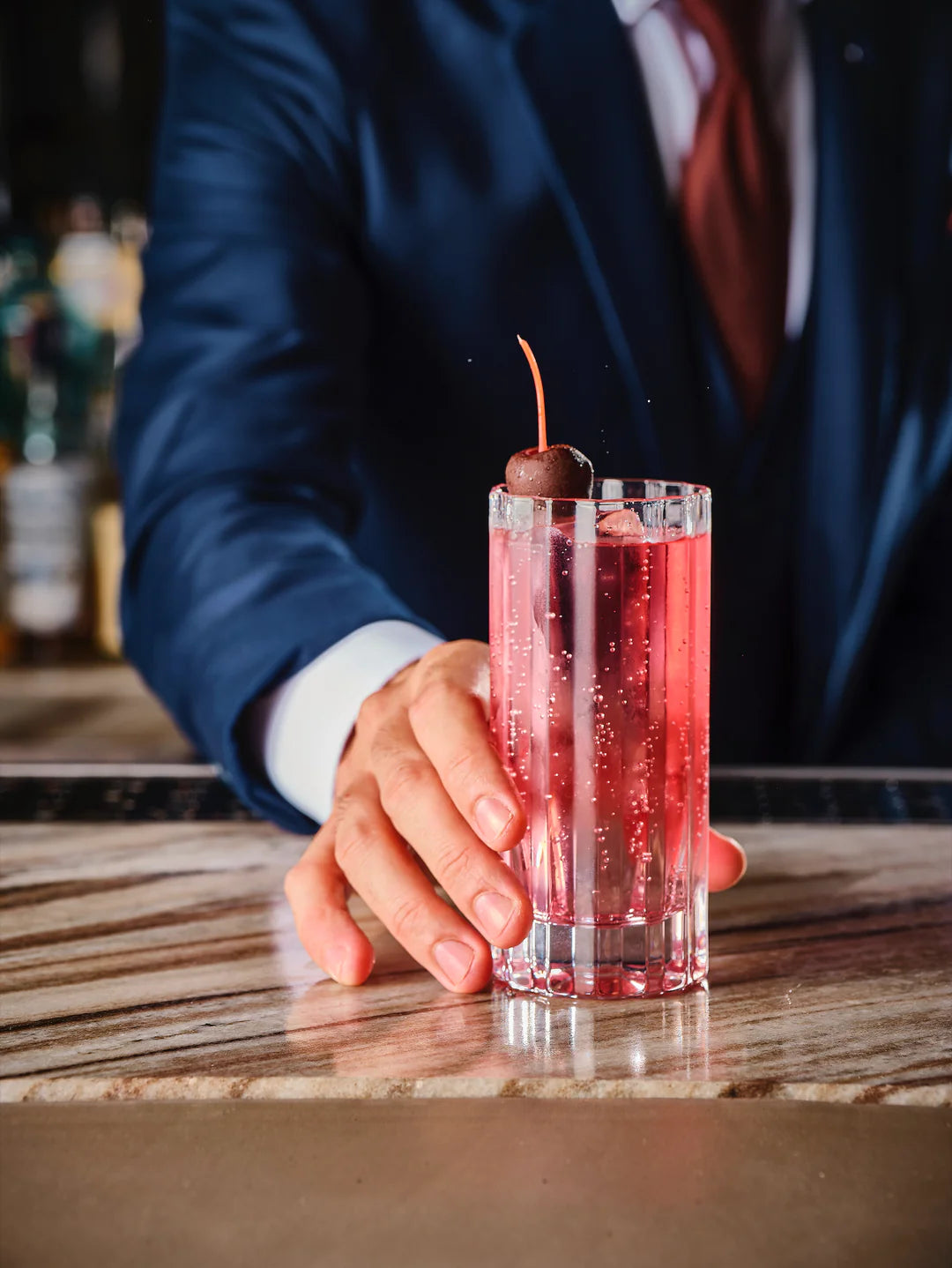 Modernism x Lara K. Crystal Collins Glasses - Highball | Water