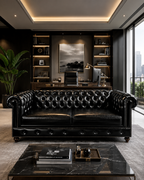 Classic Chesterfield 3-Seater Sofa (Fixed Loose cushion)