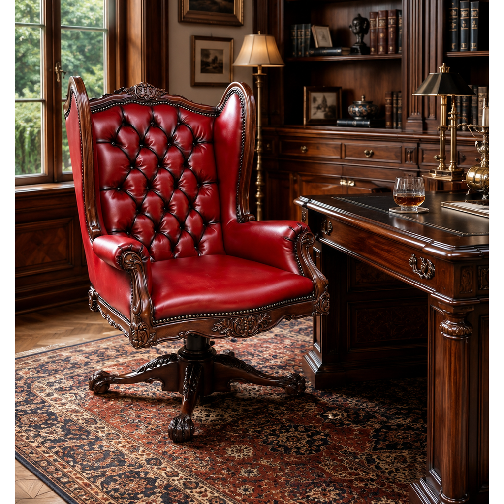 Louis XV Office Swivel Chair (276)