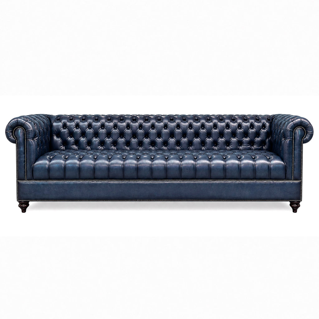 Classic Chesterfield 4-Seater Sofa (Tufted Seat)