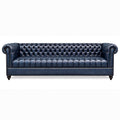 Classic Chesterfield 4-Seater Sofa (Tufted Seat)