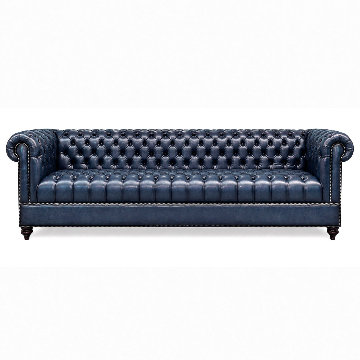Classic Chesterfield 4-Seater Sofa (Tufted Seat)