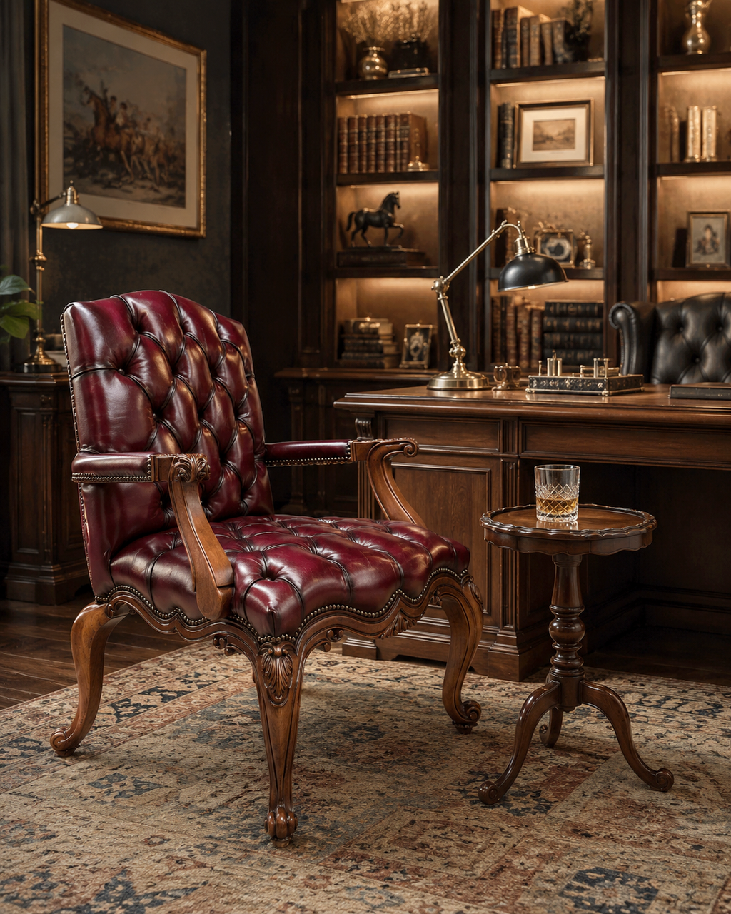 George II 137 Library Armchair