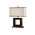 Amina Onyx Shell & Gold Leaf Table Lamp thomas-george-gallery