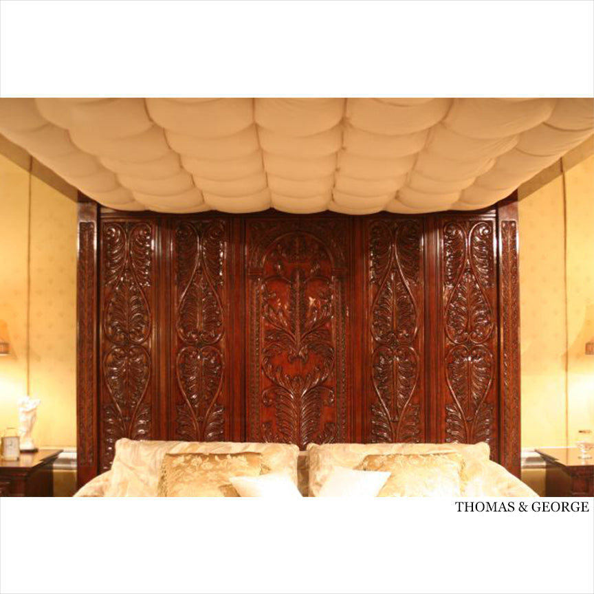 Architectural Grand Tudor Poster Canopy Bed QS thomas-george-gallery