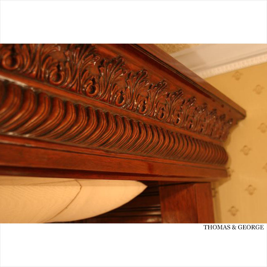 Architectural Grand Tudor Poster Canopy Bed QS thomas-george-gallery
