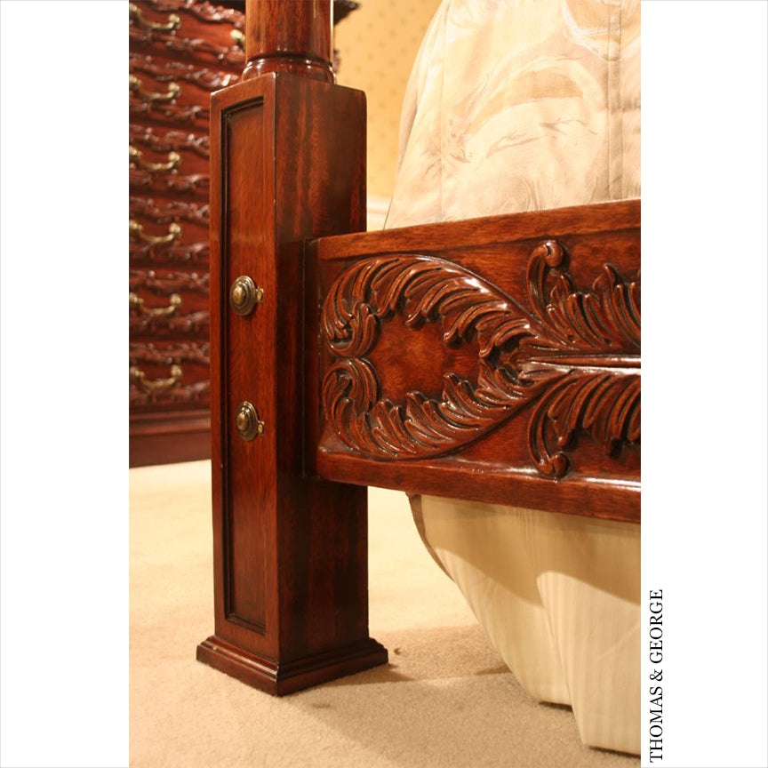 Architectural Grand Tudor Poster Canopy Bed QS thomas-george-gallery