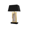 Blossom Leather & Gold Leaf Lamp thomas-george-gallery