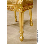 Cameo Gilded Lattice Chair thomas-george-gallery