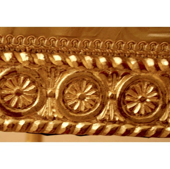 Cameo Gilded Lattice Chair thomas-george-gallery