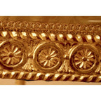 Cameo Gilded Lattice Chair thomas-george-gallery