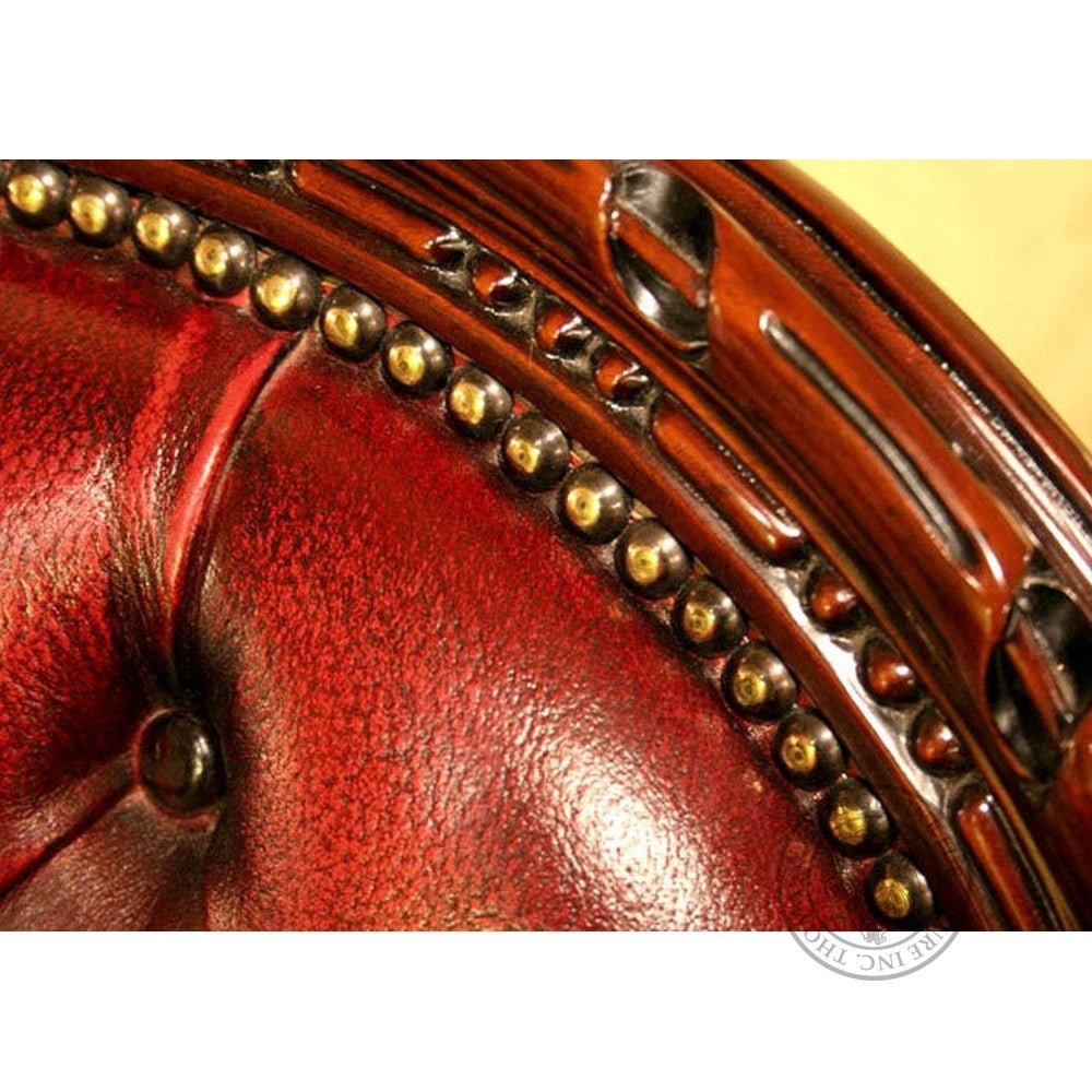Cameo Louis XV Arm Chair Leather thomas-george-gallery