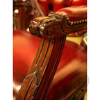 Cameo Louis XV Arm Chair Leather thomas-george-gallery