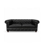 Classic Chesterfield 3-Seater Sofa (Fixed Loose cushion)