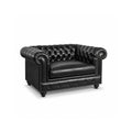Classic Chesterfield Loveseat (Fixed plain Cushion)