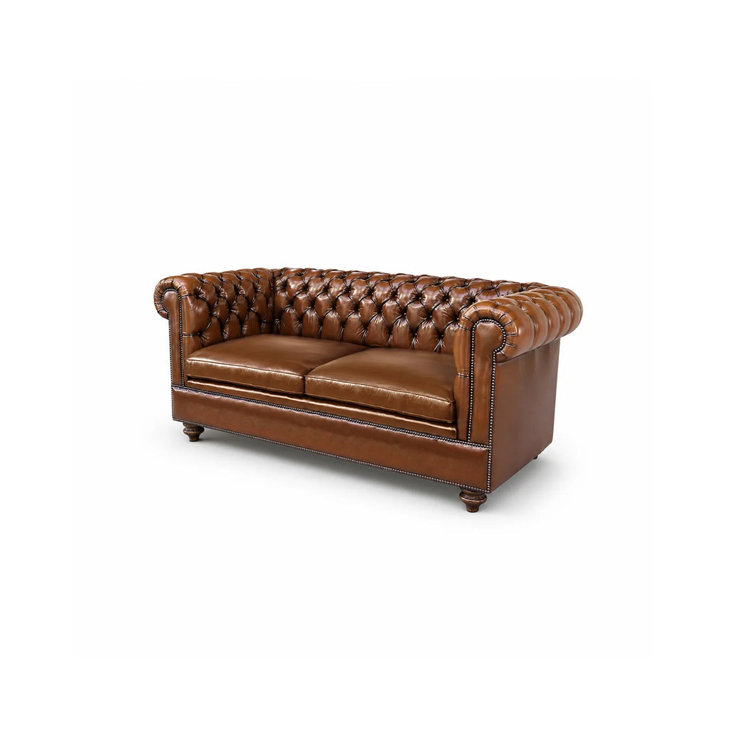 Classic Chesterfield 2.5-Seater Sofa (Fixed Plain Cushion)