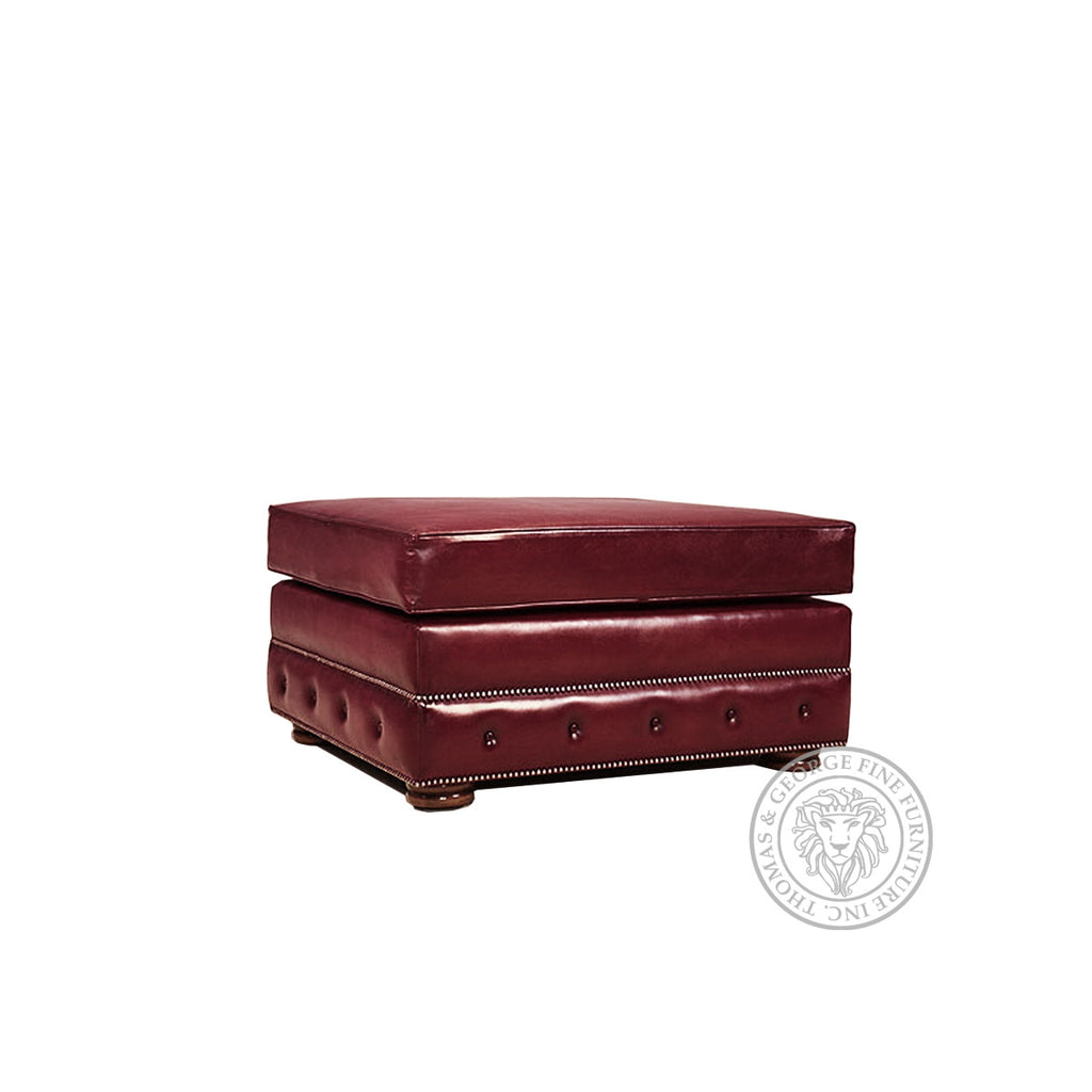 Chesterfield Ottoman (Plain seat)