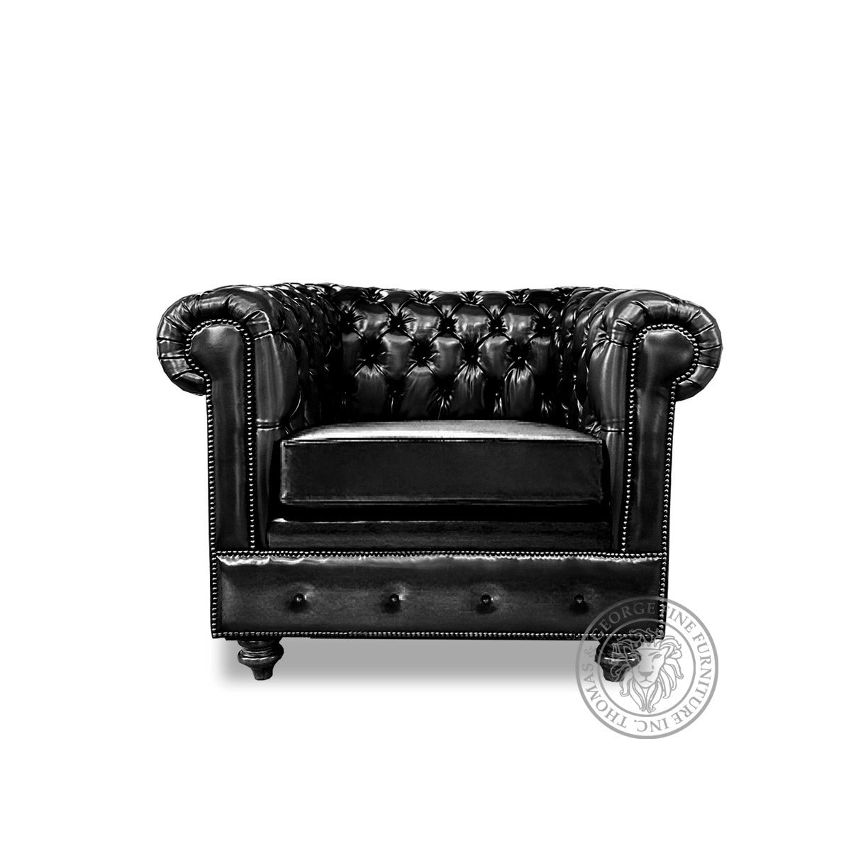 Classic Chesterfield Arm Chair | Single Sofa (Loose cushion)