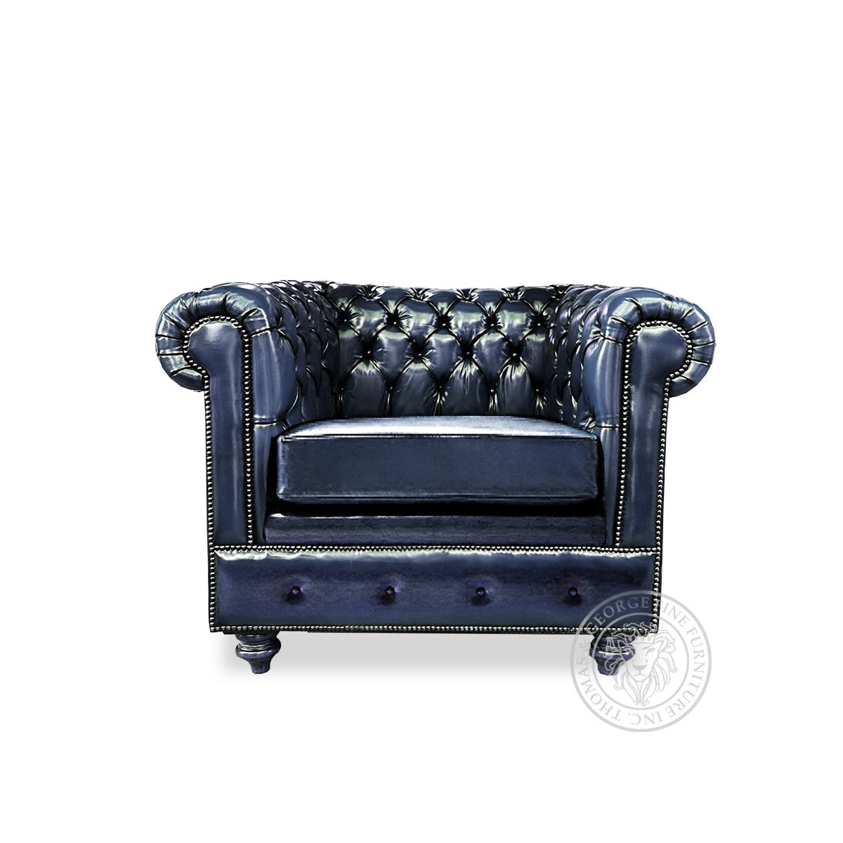 Classic Chesterfield Arm Chair | Single Sofa (Loose cushion)