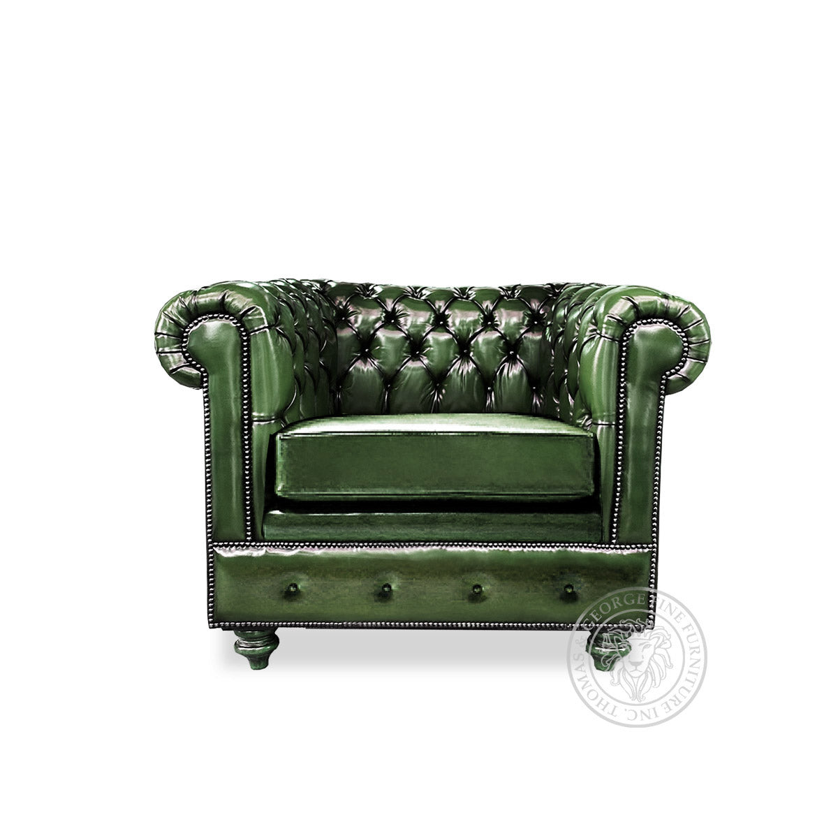 Classic Chesterfield Arm Chair | Single Sofa (Loose cushion)