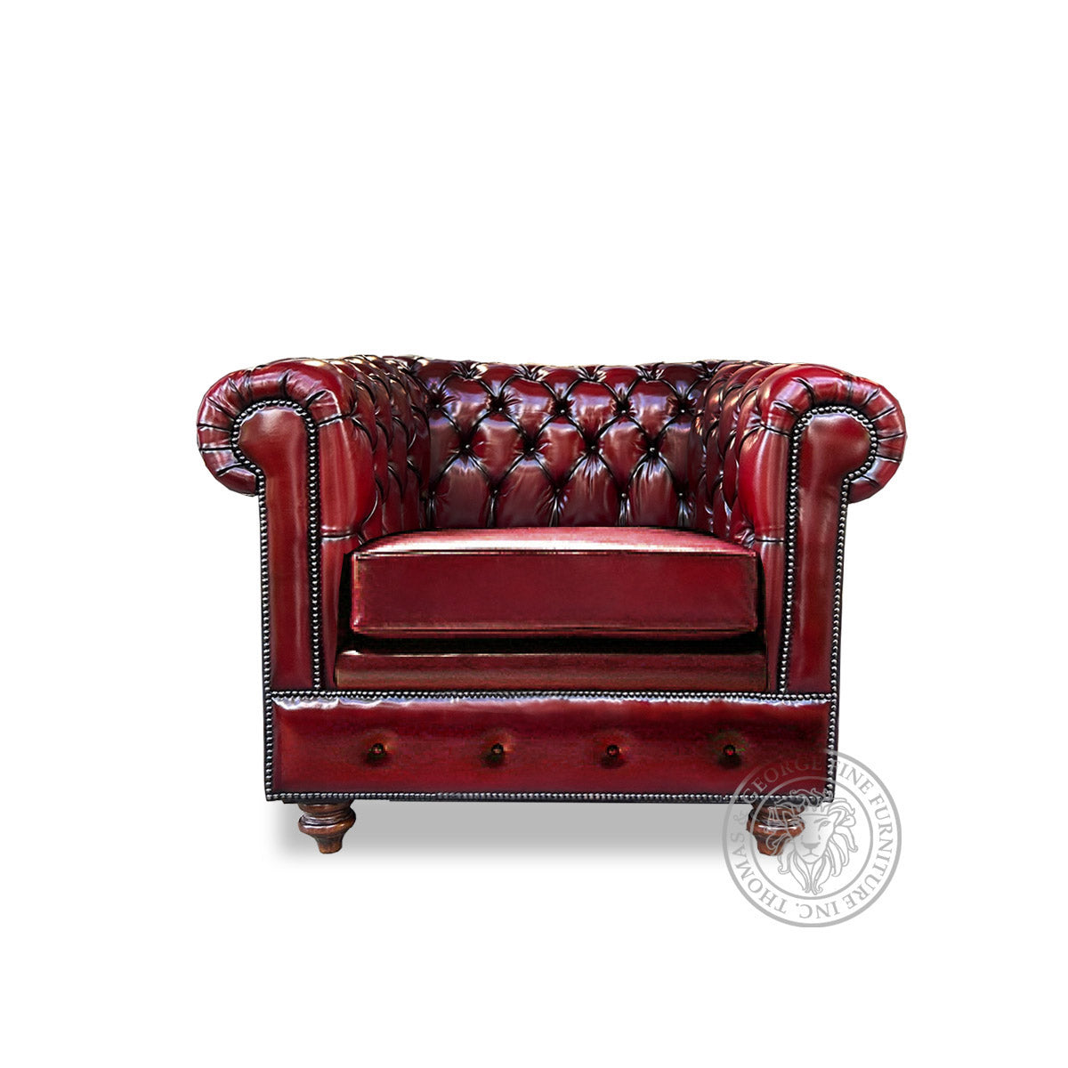 Classic Chesterfield Arm Chair | Single Sofa (Loose cushion)