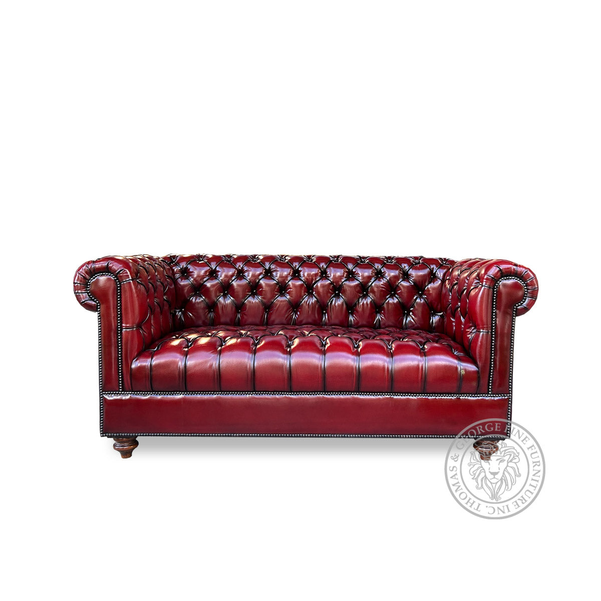 Classic Chesterfield 2.5-Seater Sofa (Tufted Seat)