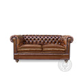 Classic Chesterfield 2.5-Seater Sofa (Fixed Plain Cushion)