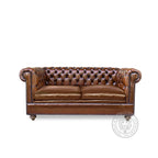 Classic Chesterfield 2.5-Seater Sofa (Fixed Plain Cushion)