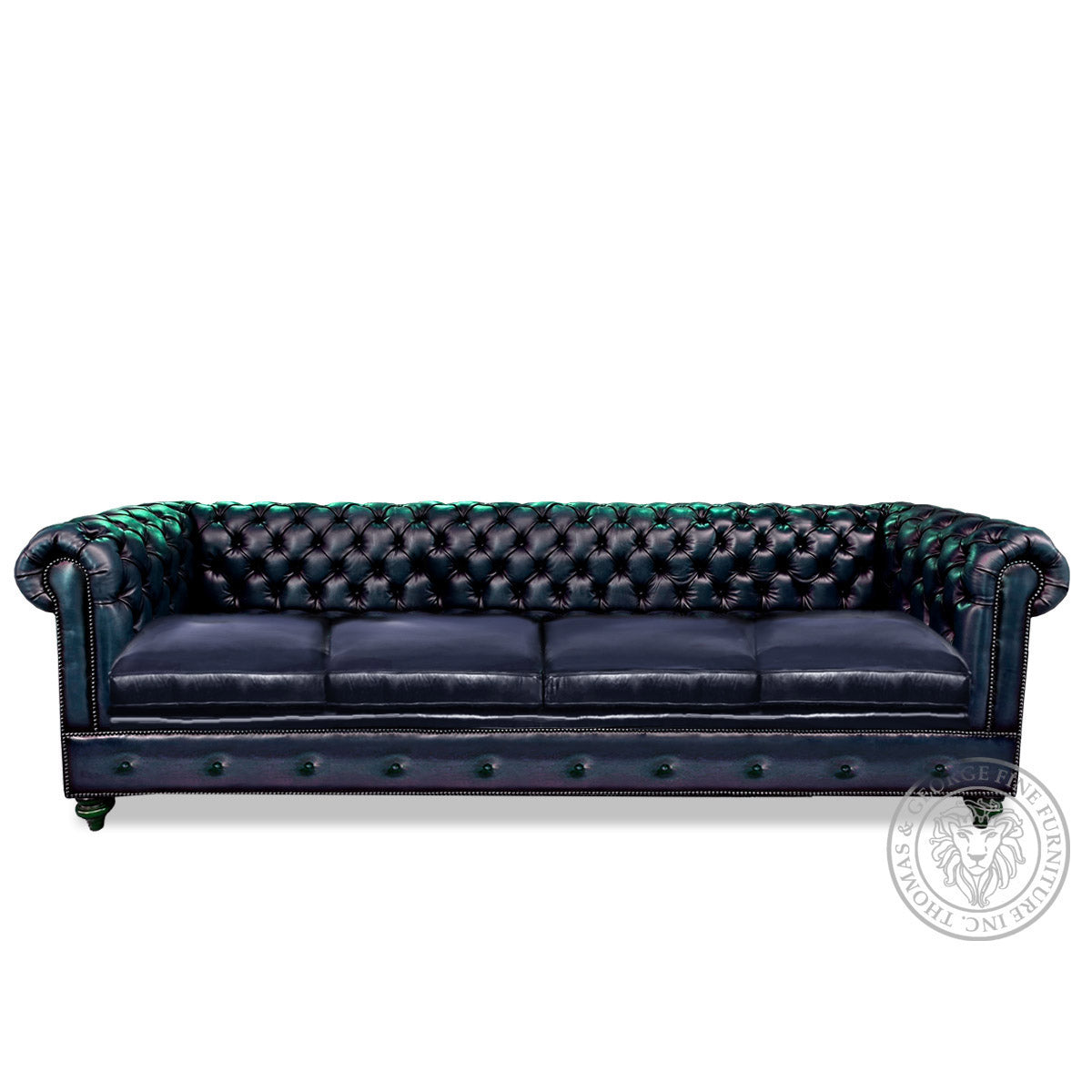 Classic Chesterfield 4-Seater Sofa (Loose Cushion)