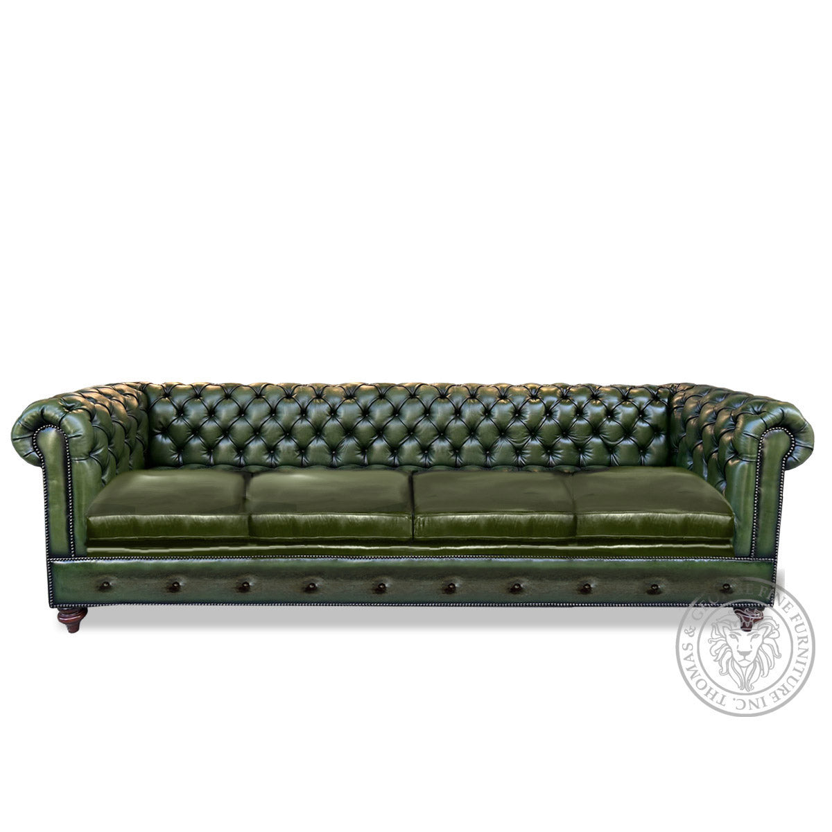 Classic Chesterfield 4-Seater Sofa (Loose Cushion)