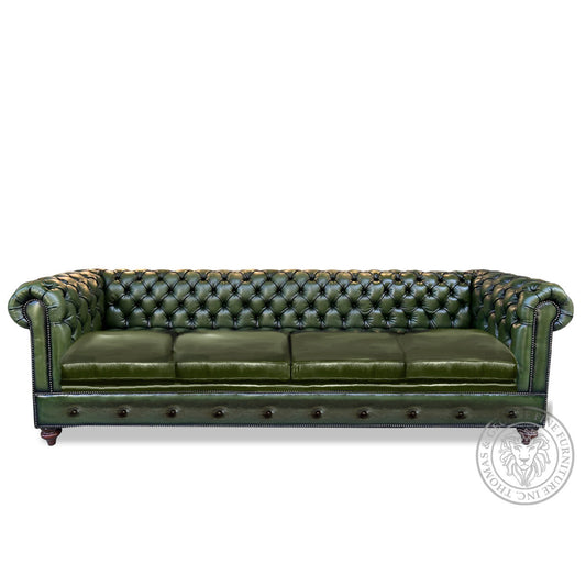Classic Chesterfield 4-Seater Sofa (Loose Cushion)