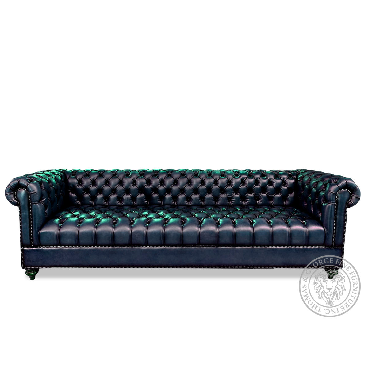 Classic Chesterfield 4-Seater Sofa (Tufted Seat)