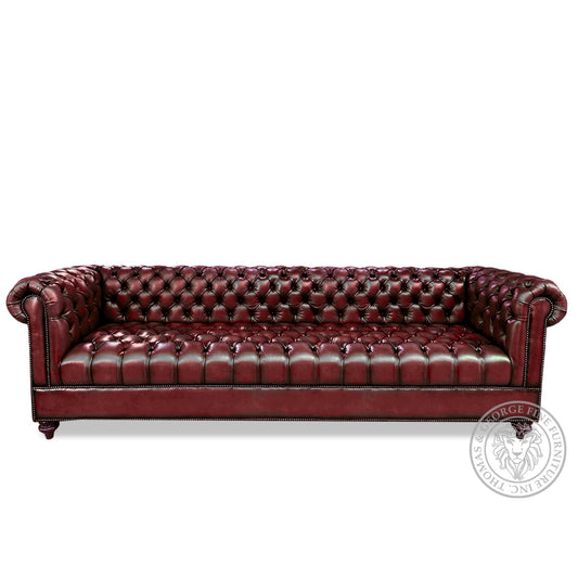 Classic Chesterfield 4-Seater Sofa (Tufted Seat)