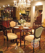 Chinese Chippendale Circular Fretwork Table thomas-george-gallery