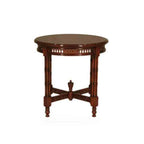 Chinese Chippendale Circular Fretwork Table thomas-george-gallery