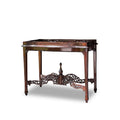 Chinese Chippendale Fretwork Tea Table (Serpentine)