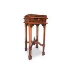 Chinese Chippendale Fretwork Tea Table (Square)