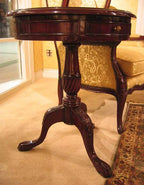 Chippendale Drum Table thomas-george-gallery