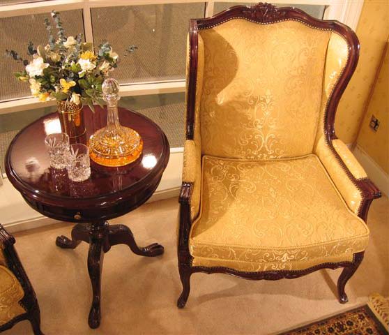 Chippendale Drum Table thomas-george-gallery