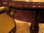 Chippendale Drum Table thomas-george-gallery