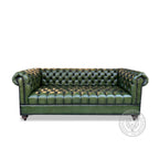 Classic Chesterfield 3-Seater Sofa (Tufted Seat)