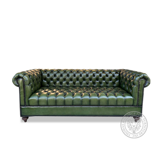 Classic Chesterfield 3-Seater Sofa (Tufted Seat)