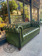 Classic Chesterfield 3-Seater Sofa (Tufted Seat)