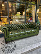 Classic Chesterfield 3-Seater Sofa (Tufted Seat)